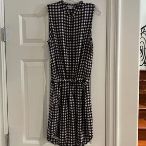 Black and white checked summer dress, Splendid brand, size medium